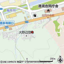 京都府舞鶴市下福井1051-5周辺の地図