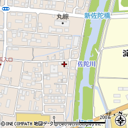 鳥取県米子市淀江町佐陀1015-18周辺の地図