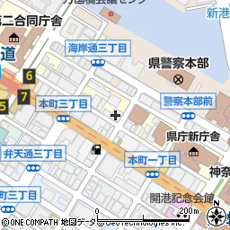 株式会社カミックス　横浜営業所周辺の地図