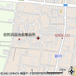 鳥取県米子市淀江町佐陀1077-23周辺の地図