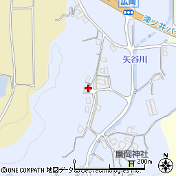 鳥取県鳥取市広岡周辺の地図