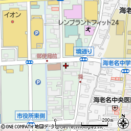 眼鏡市場　海老名店周辺の地図