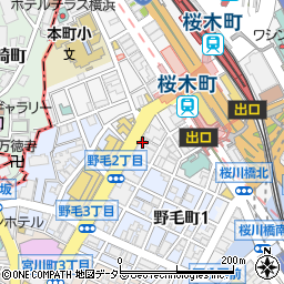 ピタットハウス　桜木町店周辺の地図