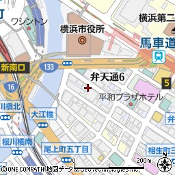 ゆで太郎 関内太田町店周辺の地図