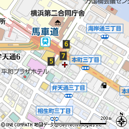 大光銀行横浜支店周辺の地図