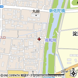 鳥取県米子市淀江町佐陀1015-20周辺の地図