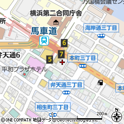 横浜港湾健康保険組合周辺の地図
