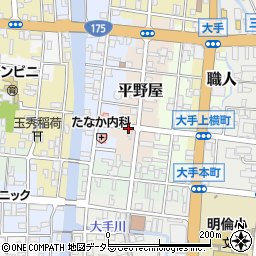 京都府舞鶴市平野屋周辺の地図