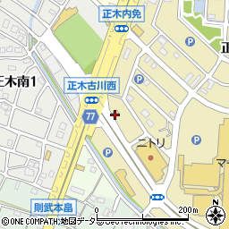 スターバックスコーヒー 岐阜正木店周辺の地図