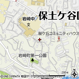 神奈川県横浜市保土ケ谷区岩崎町16-25周辺の地図