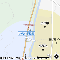 兵庫県美方郡香美町小代区忠宮2周辺の地図