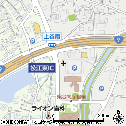 島根県松江市東津田町1742周辺の地図