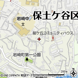 神奈川県横浜市保土ケ谷区岩崎町16-22周辺の地図