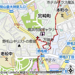 神奈川県横浜市西区宮崎町38周辺の地図
