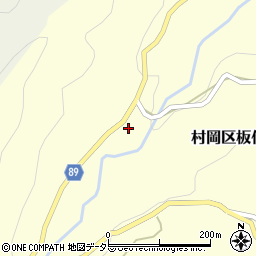 兵庫県美方郡香美町村岡区板仕野259-1周辺の地図