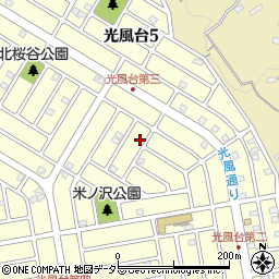 千葉県市原市光風台3丁目278周辺の地図