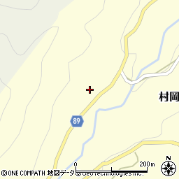 兵庫県美方郡香美町村岡区板仕野277周辺の地図