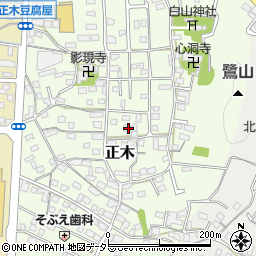 岐阜県岐阜市正木1437周辺の地図