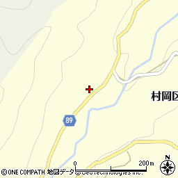 兵庫県美方郡香美町村岡区板仕野284周辺の地図