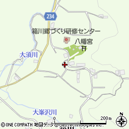 長野県飯田市箱川576-1周辺の地図