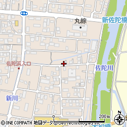 鳥取県米子市淀江町佐陀1044-32周辺の地図