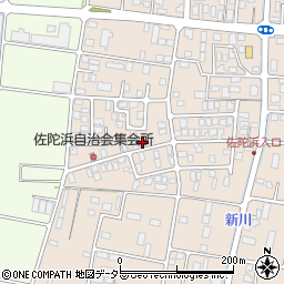 鳥取県米子市淀江町佐陀1095-33周辺の地図