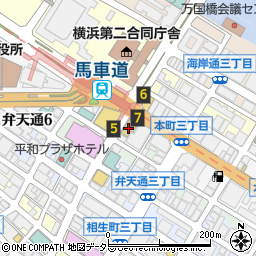 東京藝術大学大学院映像研究科　馬車道校舎周辺の地図
