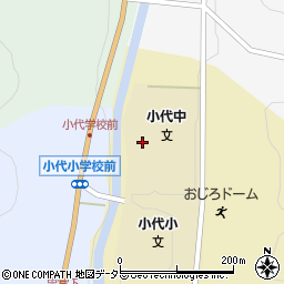 兵庫県美方郡香美町小代区實山30周辺の地図