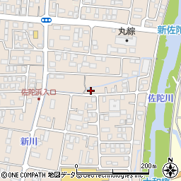 鳥取県米子市淀江町佐陀1044-48周辺の地図