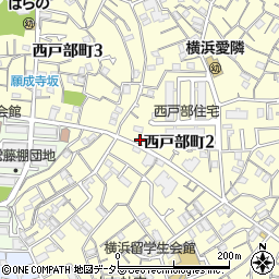 神奈川県横浜市西区西戸部町2丁目193周辺の地図