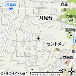 神奈川県横浜市保土ケ谷区月見台周辺の地図