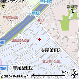 釜田第6公園周辺の地図