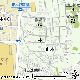 岐阜県岐阜市正木1306周辺の地図