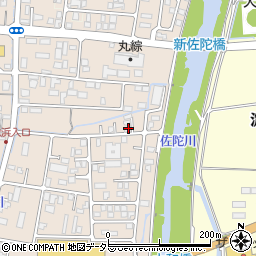 鳥取県米子市淀江町佐陀1044-4周辺の地図