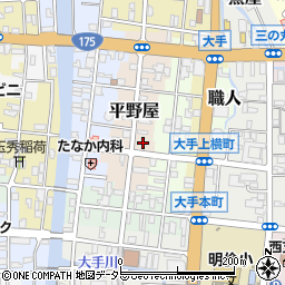 京都府舞鶴市平野屋21周辺の地図