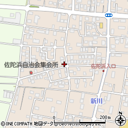 鳥取県米子市淀江町佐陀1077-83周辺の地図