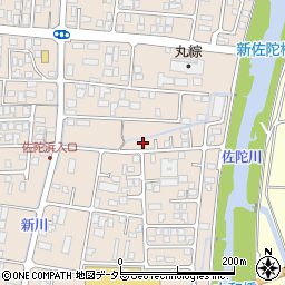 鳥取県米子市淀江町佐陀1044-7周辺の地図