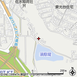 島根県松江市東津田町2158周辺の地図