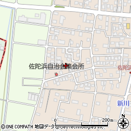 鳥取県米子市淀江町佐陀1117-20周辺の地図