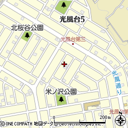 千葉県市原市光風台3丁目320周辺の地図