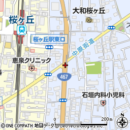 桜ケ丘周辺の地図