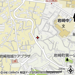 神奈川県横浜市保土ケ谷区岩崎町34周辺の地図