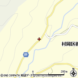 兵庫県美方郡香美町村岡区板仕野288周辺の地図