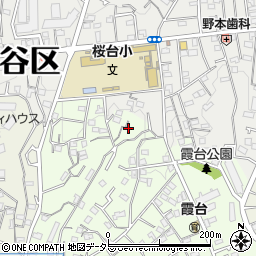 神奈川県横浜市保土ケ谷区霞台54周辺の地図