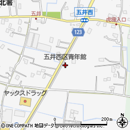 五井西区青年館周辺の地図