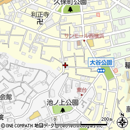 リパーク横浜久保町第５駐車場周辺の地図