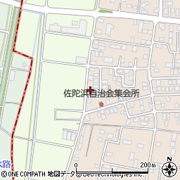 鳥取県米子市淀江町佐陀1111-7周辺の地図