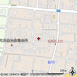 鳥取県米子市淀江町佐陀1077-7周辺の地図