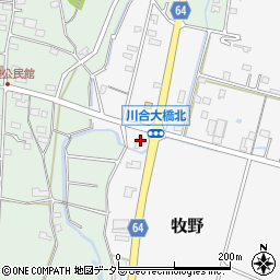 岐阜県美濃加茂市牧野2159周辺の地図