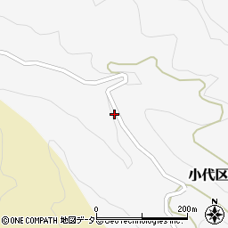 兵庫県美方郡香美町小代区野間谷134周辺の地図